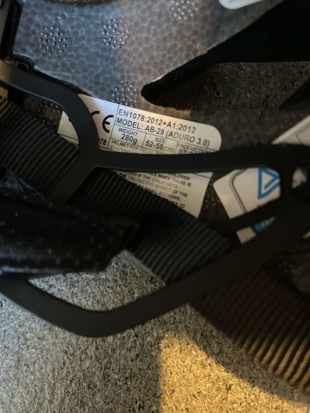 Casco bici Abus nero