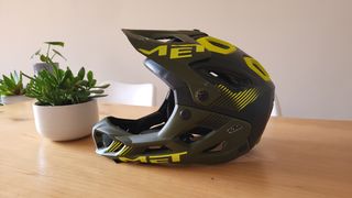 Casco MET Parachute MTB Verde Talla M 54-58cm