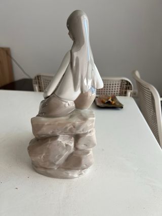 Figura porcelana niña - Decoración