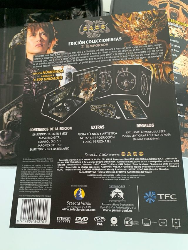 GARO - DVD Coleccionista (2 Temporadas)