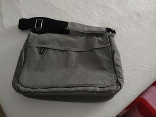 Borsa a tracolla grigia