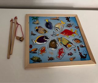 Juego Pesca Madera Infantil