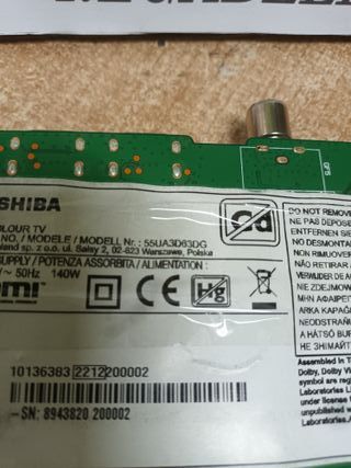 HB550QUBF70, de TOSHIBA 55UA3D63DG, (ref-197)