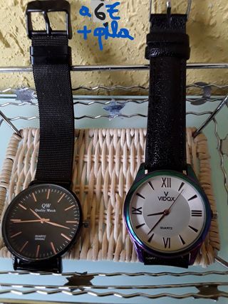 Despertadores y Relojes de caballero,desde 5€