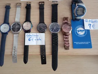 Despertadores y Relojes de caballero,desde 5€