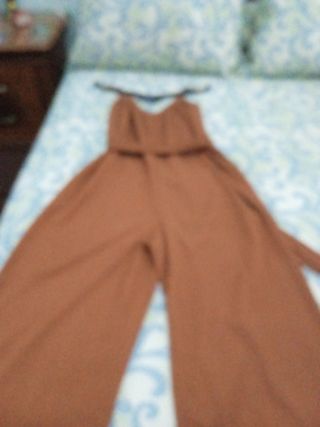 Mono marrón mujer - Tirantes ajustable 