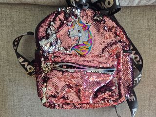 Mochila infantil lentejuelas
