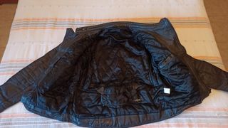 Cazadora Piel Vintage Negra