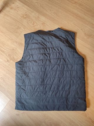 Chaleco negro hombre deportivo