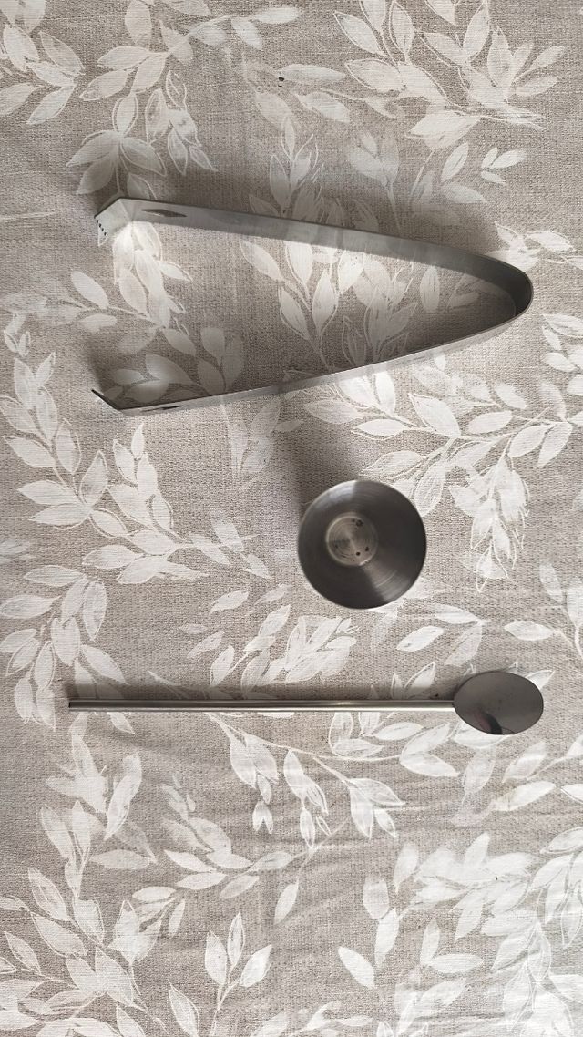 Kit coctelería - Caja cuero marrón