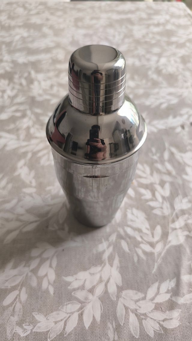 Kit coctelería - Caja cuero marrón