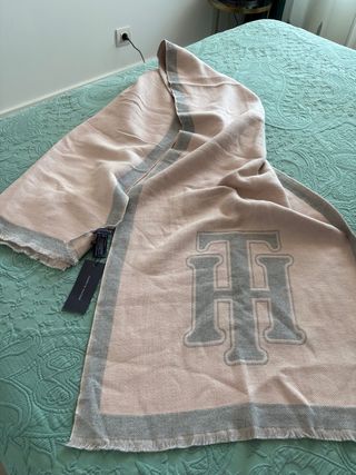 Bufanda Tommy Hilfiger Rosa-Gris
