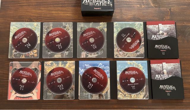 Ataque a los Titanes - Temporada 1 Blu-ray