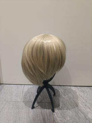 Peluca Corta Beige - Inumaki (Jujutsu Kaisen)