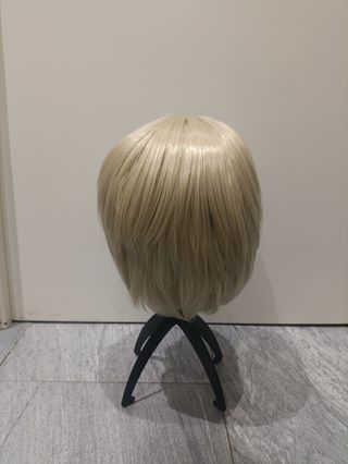 Peluca Corta Beige - Inumaki (Jujutsu Kaisen)