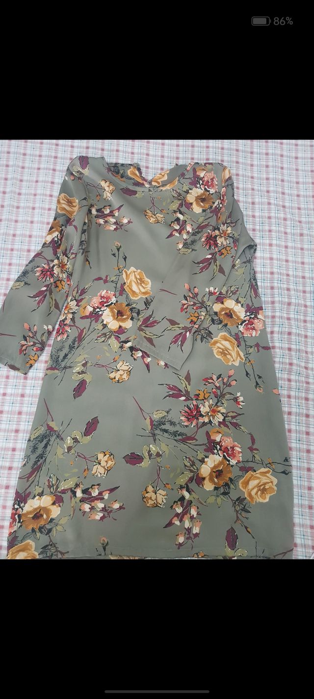 Vestido flores MK BARCE LONA