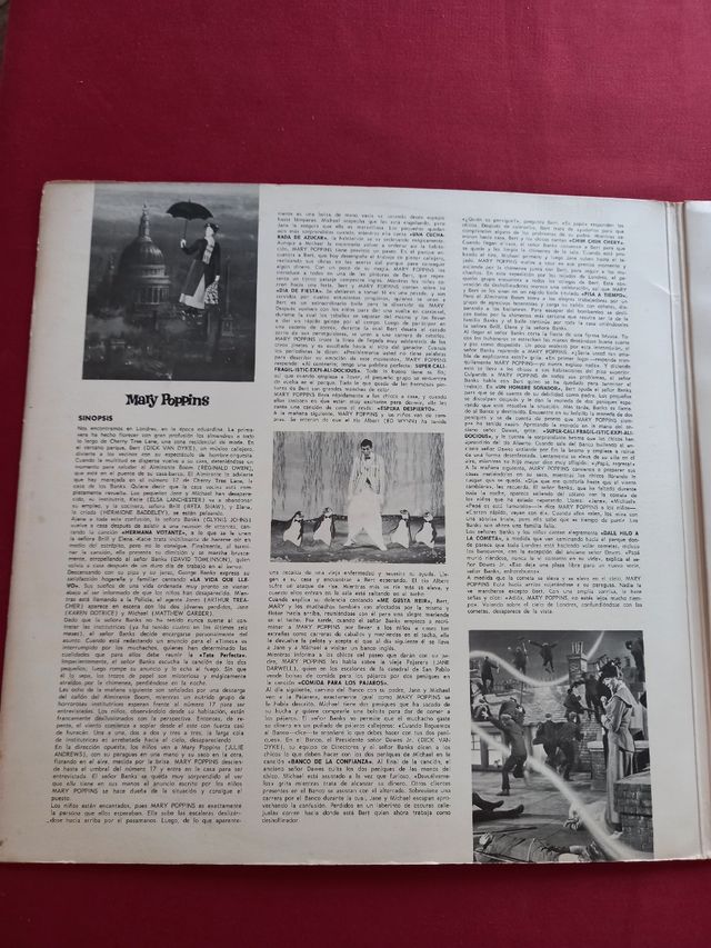 Walt Disney's Mary Poppins 1965 B.S.O. Gatefold 