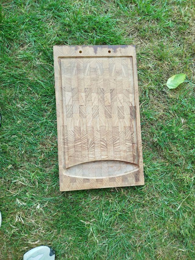 Tabla de cortar madera maciza