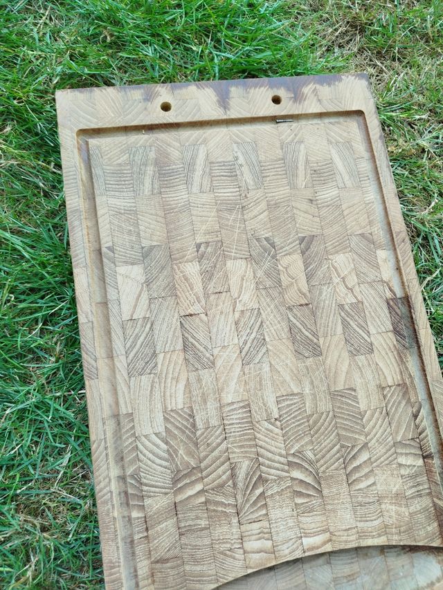 Tabla de cortar madera maciza