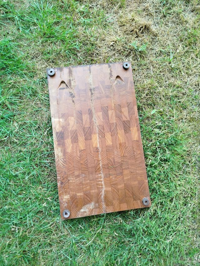 Tabla de cortar madera maciza