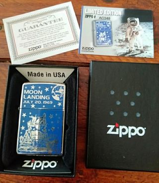 Zippo Moon landing 