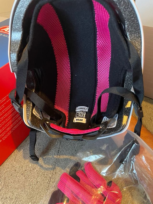 Casco bici Abus bianco