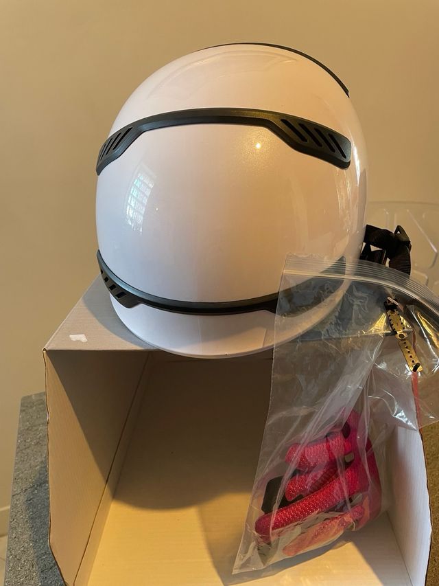 Casco bici Abus bianco