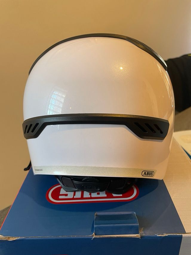 Casco bici Abus bianco