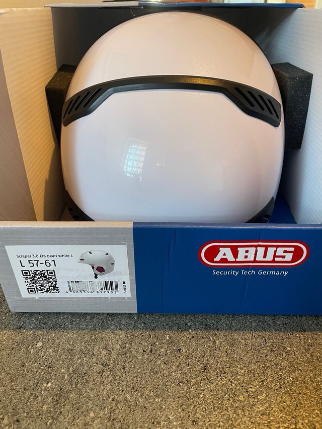 Casco bici Abus bianco