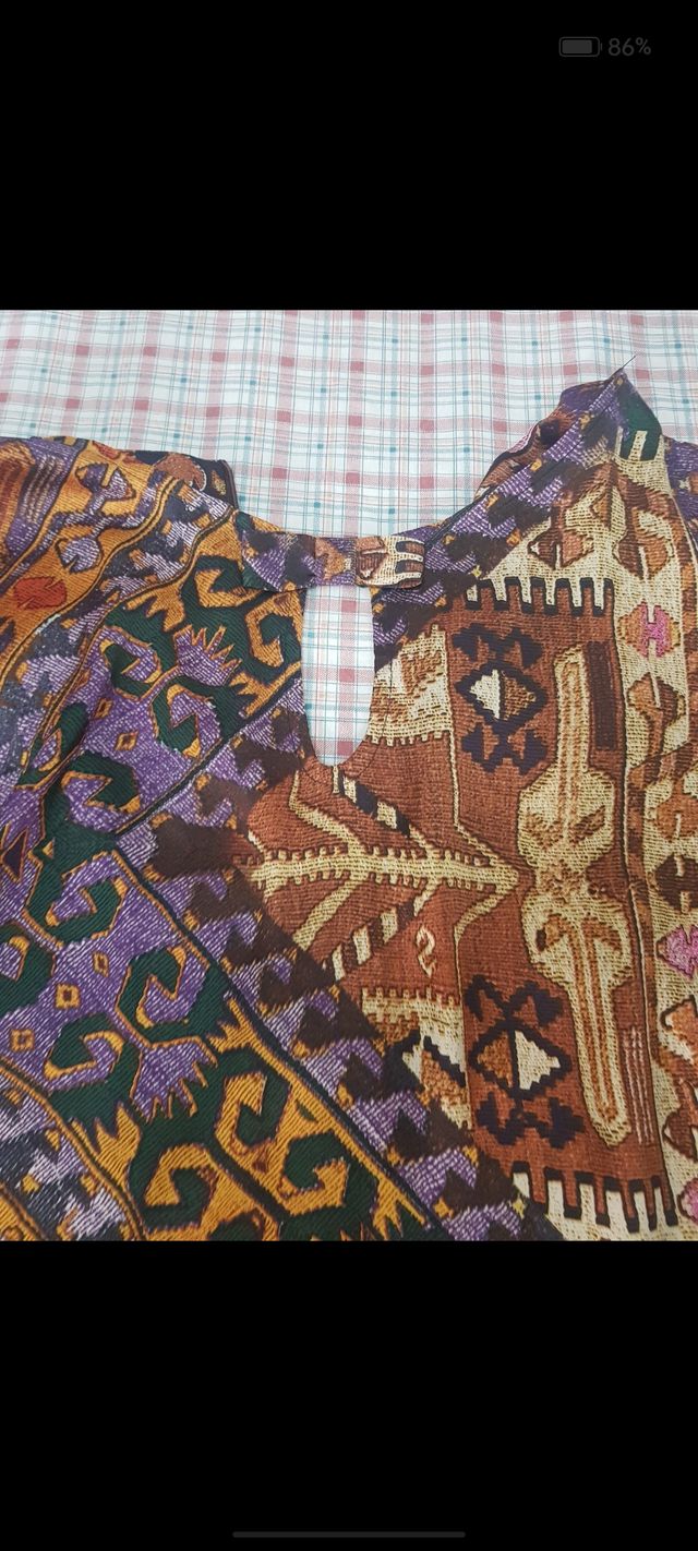 Vestido Saona Paris multicolor talla S