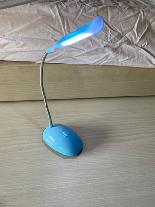 Lampada da scrivania blu - Luce LED flessibile