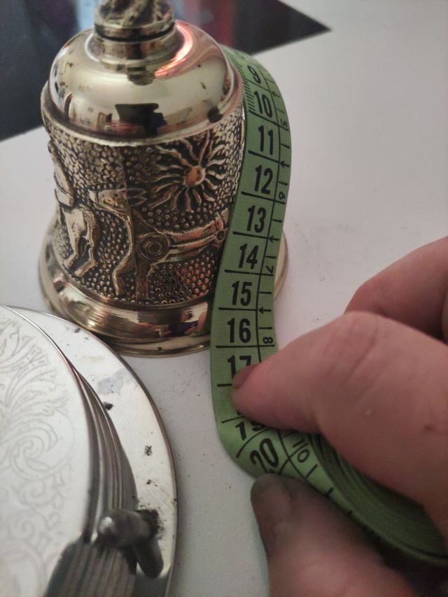 Campana latón artesanal