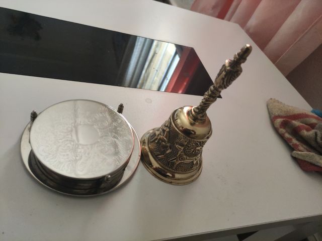 Campana latón artesanal