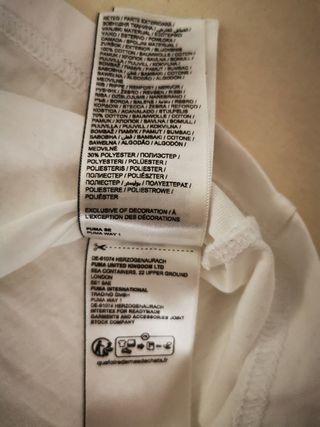 PUMA Set chandal corto + camiseta M