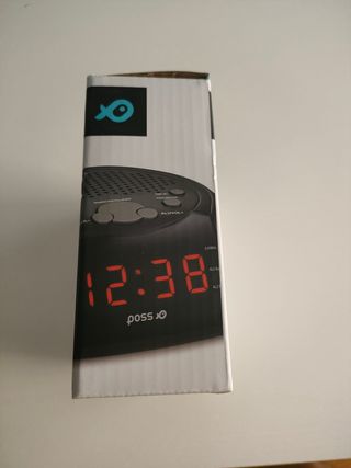 Radio despertador POSS CR30 | Reloj despertador