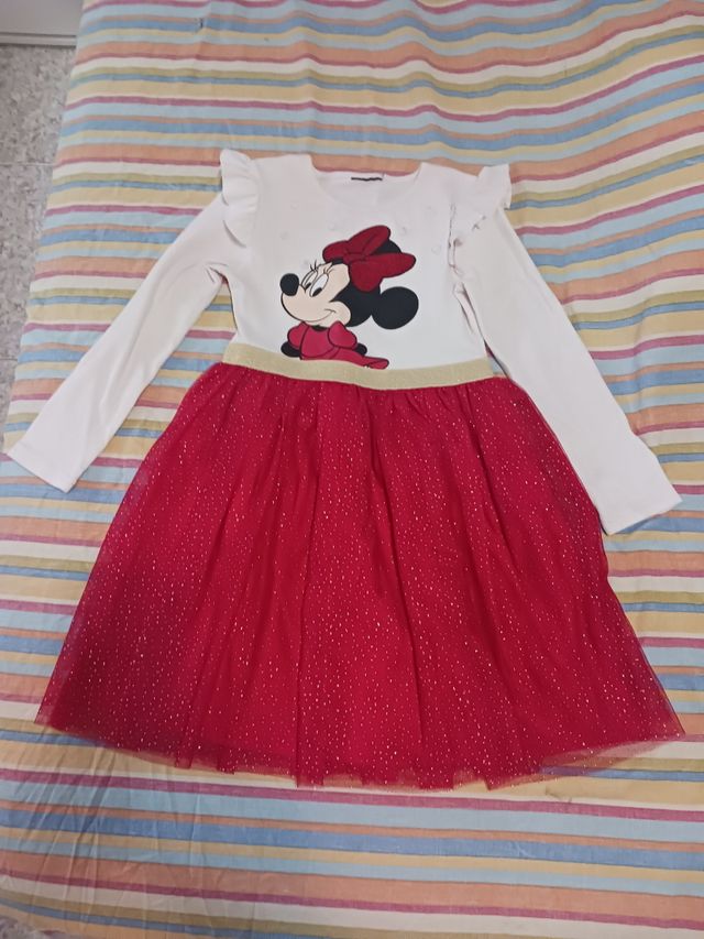 Vestido Minnie Mouse niña