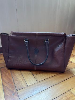 Bolso Piel Marrón - Viaje
