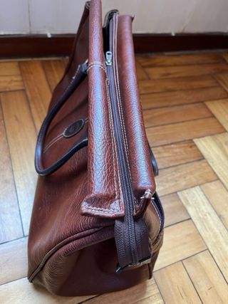 Bolso Piel Marrón - Viaje