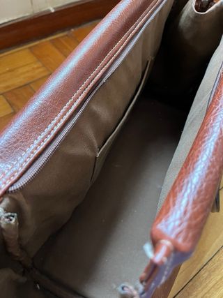 Bolso Piel Marrón - Viaje