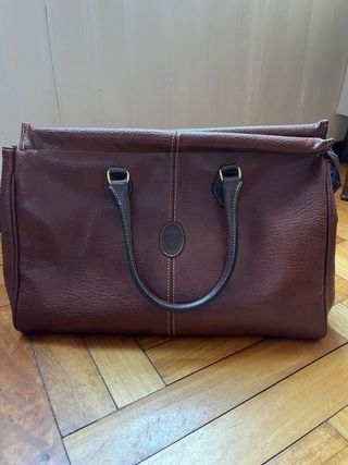 Bolso Piel Marrón - Viaje