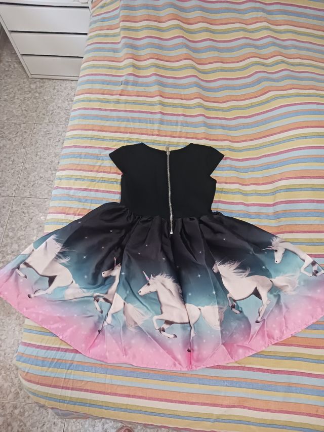 Vestido Unicornio niña 7-8