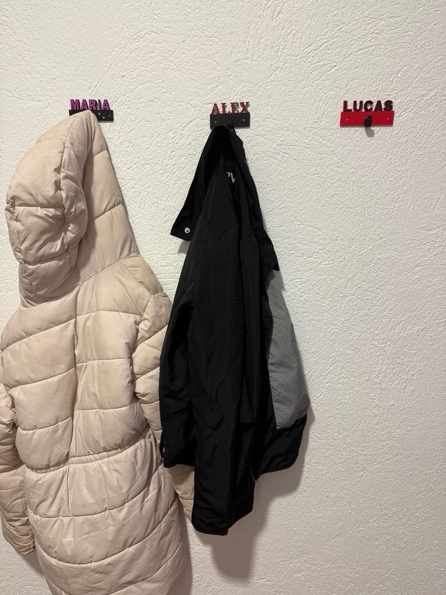 Colgadores infantiles personalizados