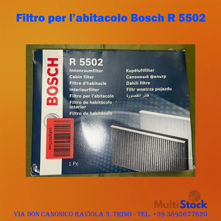 Filtro abitacolo Bosch R 5502