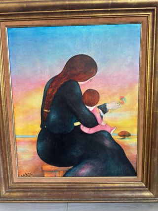 Cuadro Juan Carrillo: La maternidad