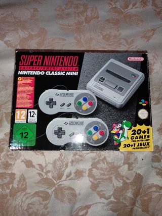 Super Nintendo Classic Mini - 20 juegos