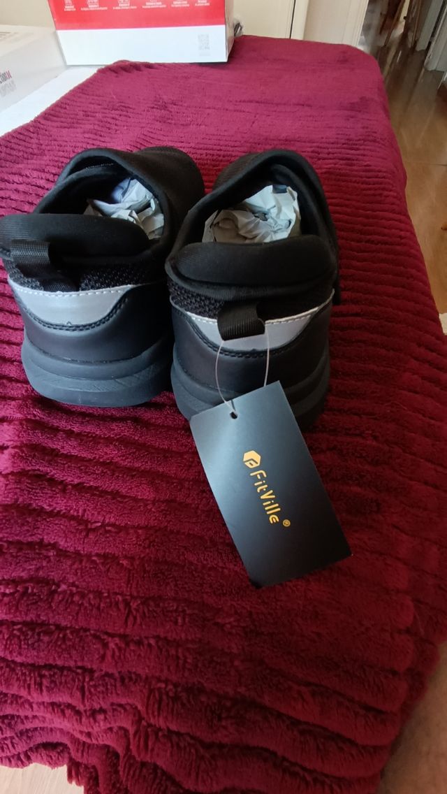 FitVille - Zapatos negros descanso