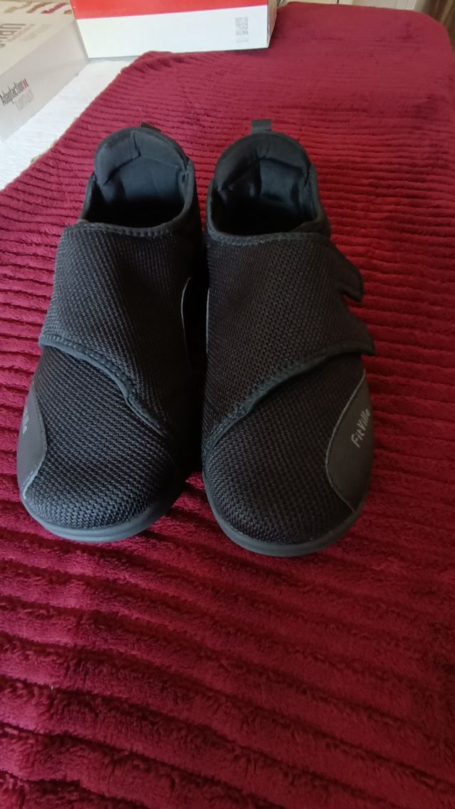 FitVille - Zapatos negros descanso