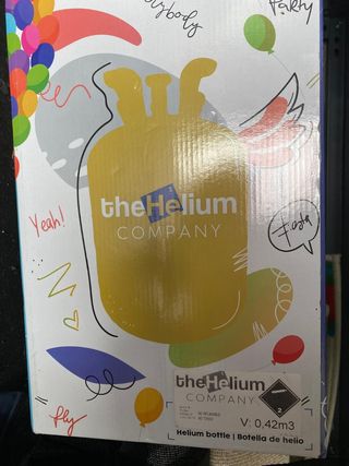Bombona Helio 0.42m3 - The Helium Company.