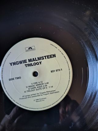 Vinile Yngwie J. Malmsteen Trilogy