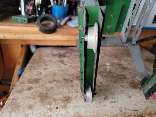 Grúa Paya escala 0 - Juguete antiguo